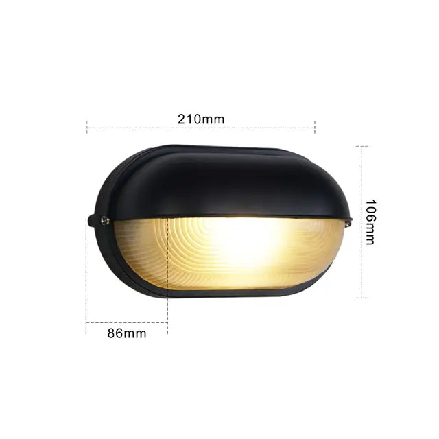 Waterdichte industriële LED-wandlampen voor buiten – Robuuste verlichting
