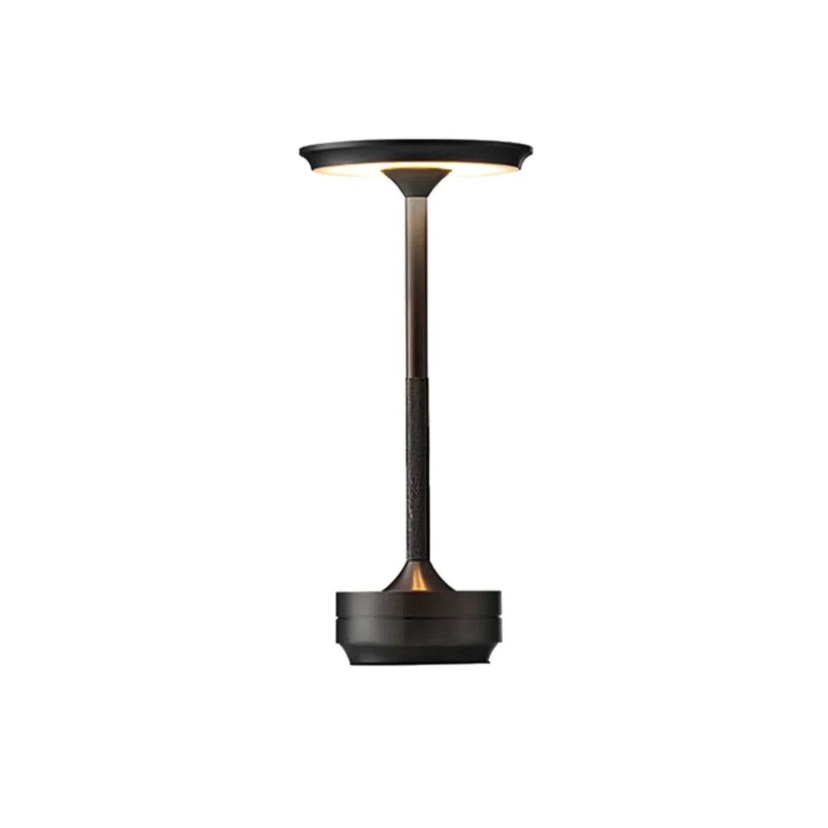 Draadloze oplaadbare moderne Aura-tafellamp met touchbediening | Draadloos LED-licht voor moderne bijzettafels en bureaus | Minimalistische tafellamp