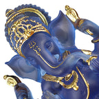Zeldzaam gekleurde semi-transparante Ganesh beelden voor geluk in uw huis