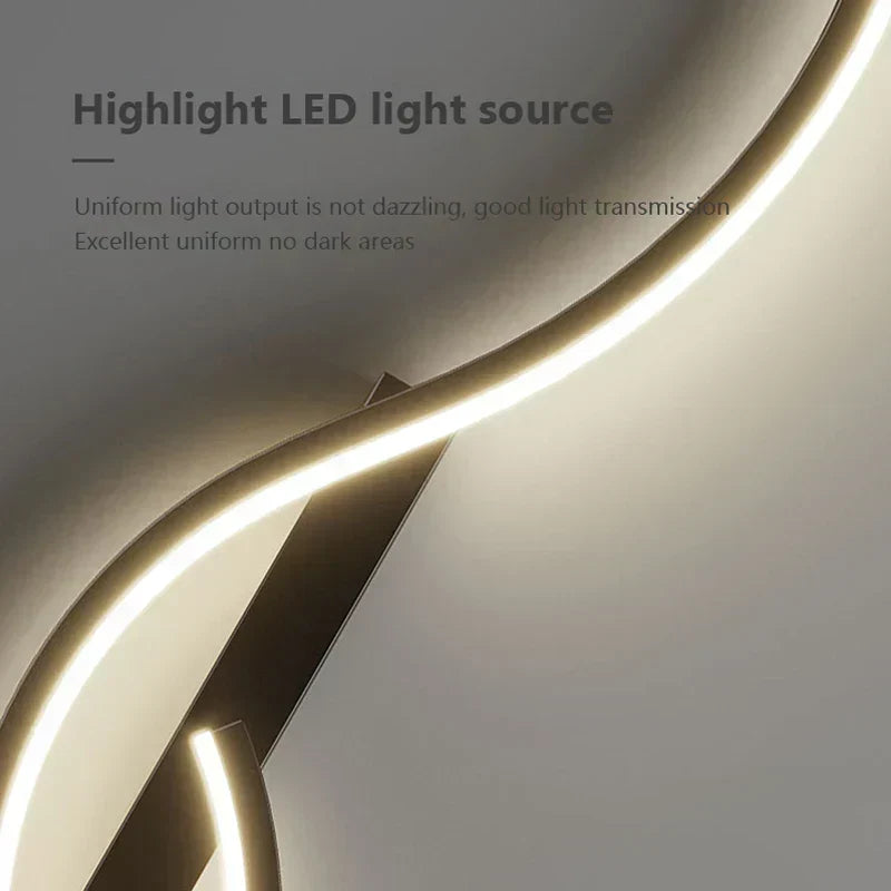 LED Lounge Wandlampen – Dimbare Silikon Wandlamp voor Slaapkamer, Woonkamer en Gang, moderne verlichtingsoplossing voor thuis