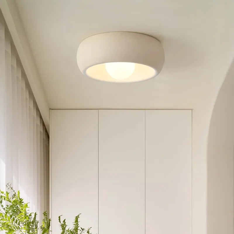 Japanse Wabi-Sabi Ronde Plafondlamp LED