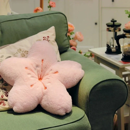 Bloemenkussenparadijs met roze accent