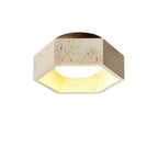 Wabi Sabi Travertin LED Plafondlamp