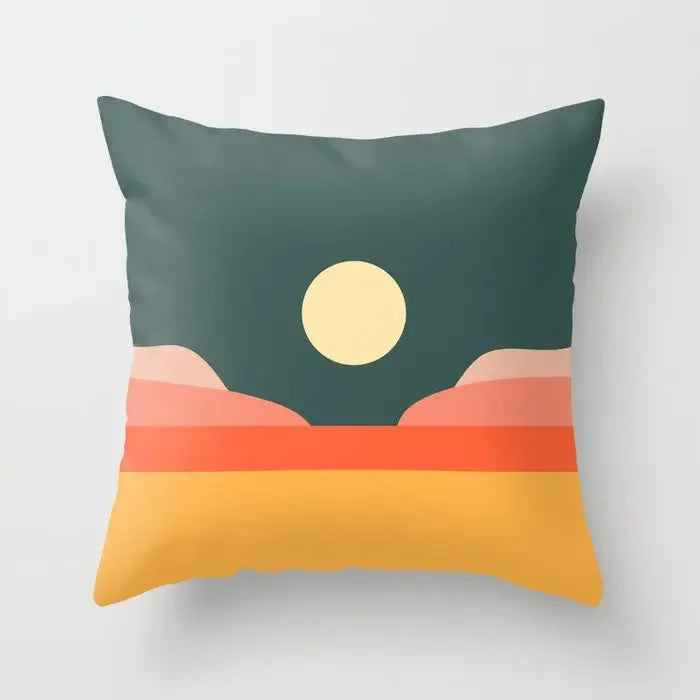 Moderne Abstract Geometrische Kleurrijke Kussenhoezen 45x45cm Kussenhoezen Voor Bank Decoratieve Kussens 60x60cm 50x50cm Trending Thuisdecoratie | Avosian