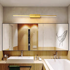 Moderne Gouden LED Wandlamp – Badkamer Spiegel Licht met Touch Schakelaar voor Slaapkamer, Woonkamer en Make-up Verlichting | Avosian