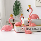 Nordic Flamingo Beeld Figuren Standbeeld Sculptuur Woonkamer Kantoor Bruiloft Feest Ornamenten Huisdecoratie Decoratie Accessoires