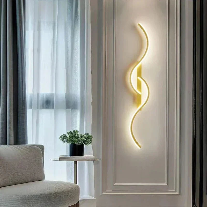 LED Lounge Wandlampen – Dimbare Silikon Wandlamp voor Slaapkamer, Woonkamer en Gang, moderne verlichtingsoplossing voor thuis
