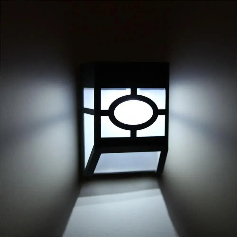Zonnewandlamp met LED - Moderne buitenverlichting voor tuin & terras, wandlampen