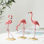 Nordic Flamingo Beeld Figuren Standbeeld Sculptuur Woonkamer Kantoor Bruiloft Feest Ornamenten Huisdecoratie Decoratie Accessoires