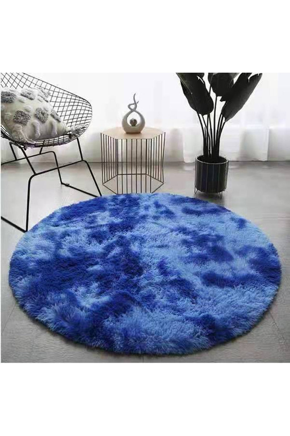 Fluffy Rond Tapijt