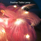 LED Lente Tafellamp Nachtlamp USB aangedreven Afstandsbediening Nachtkastlampen