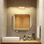 Moderne Gouden LED Wandlamp – Badkamer Spiegel Licht met Touch Schakelaar voor Slaapkamer, Woonkamer en Make-up Verlichting | Avosian