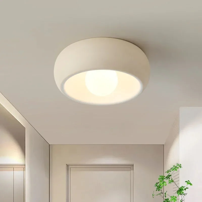 Japanse Wabi-Sabi Ronde Plafondlamp LED