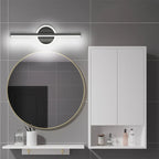 Avosian | LED Wandlamp LineaLux | Zwart & Goud | 40/60/80 cm | Warm, Koud & Driekleurig Licht | Moderne Spiegel & Wandverlichting