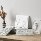 Nordic INS Stijl Karakter Gips Standbeeld DIY Geschilderde Schets Fotografie Props Tafel Decoraties Thuis Kunst Gips Decoratie
