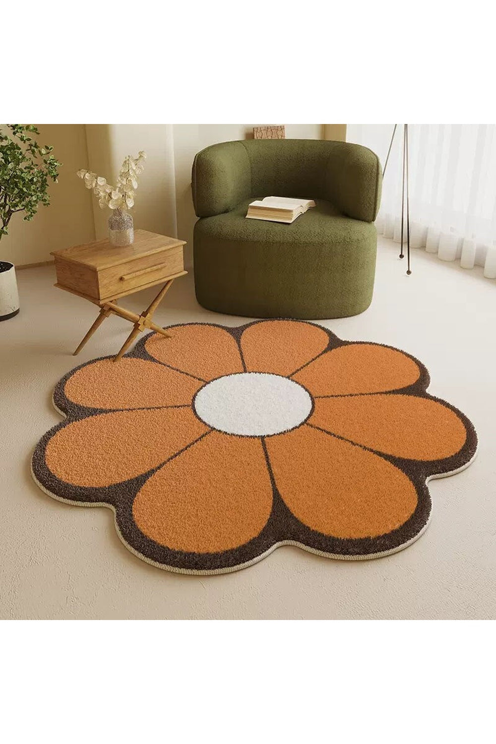 Bloemdecoratietapijt