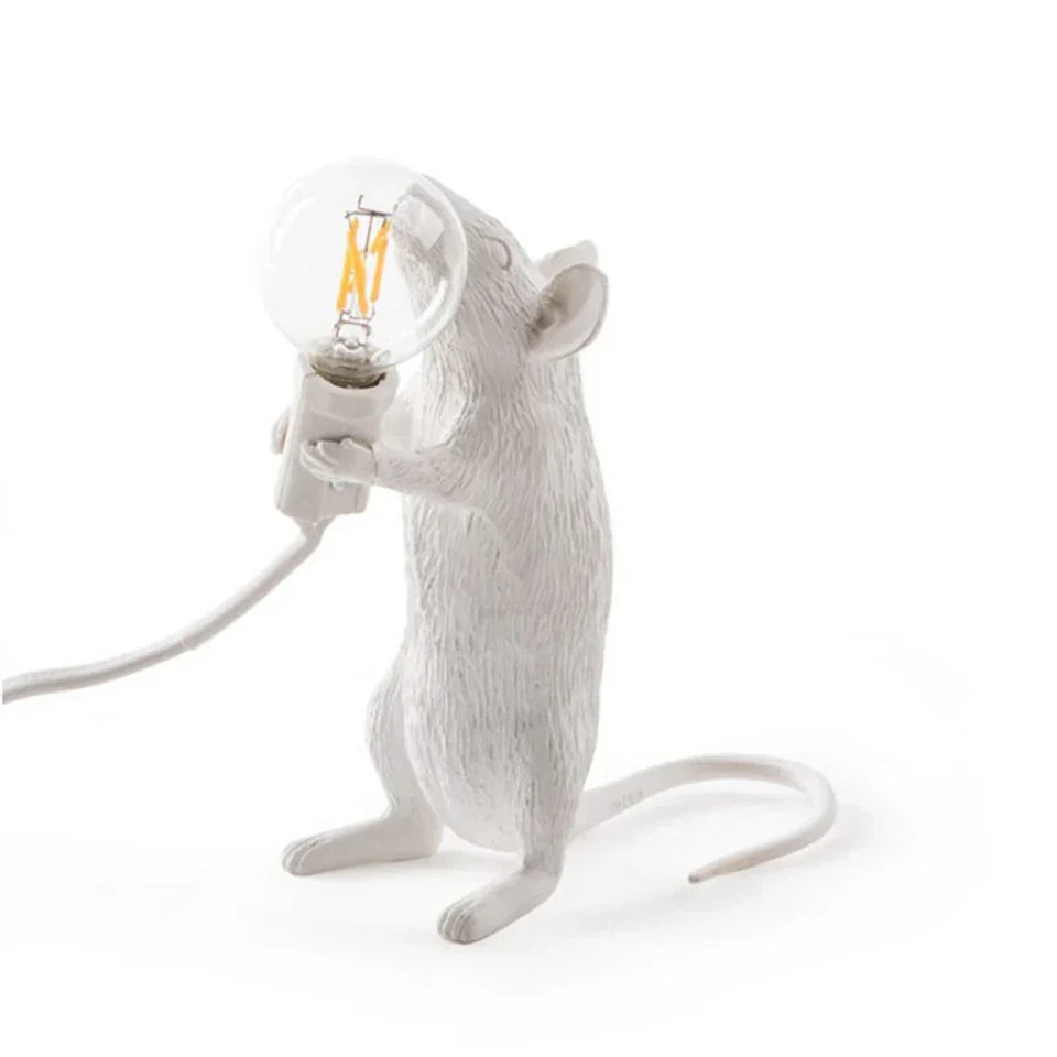 Moderne LED Tier Tafellampen: Harz Rat, Kat en Eekhoorn Nachtlampen