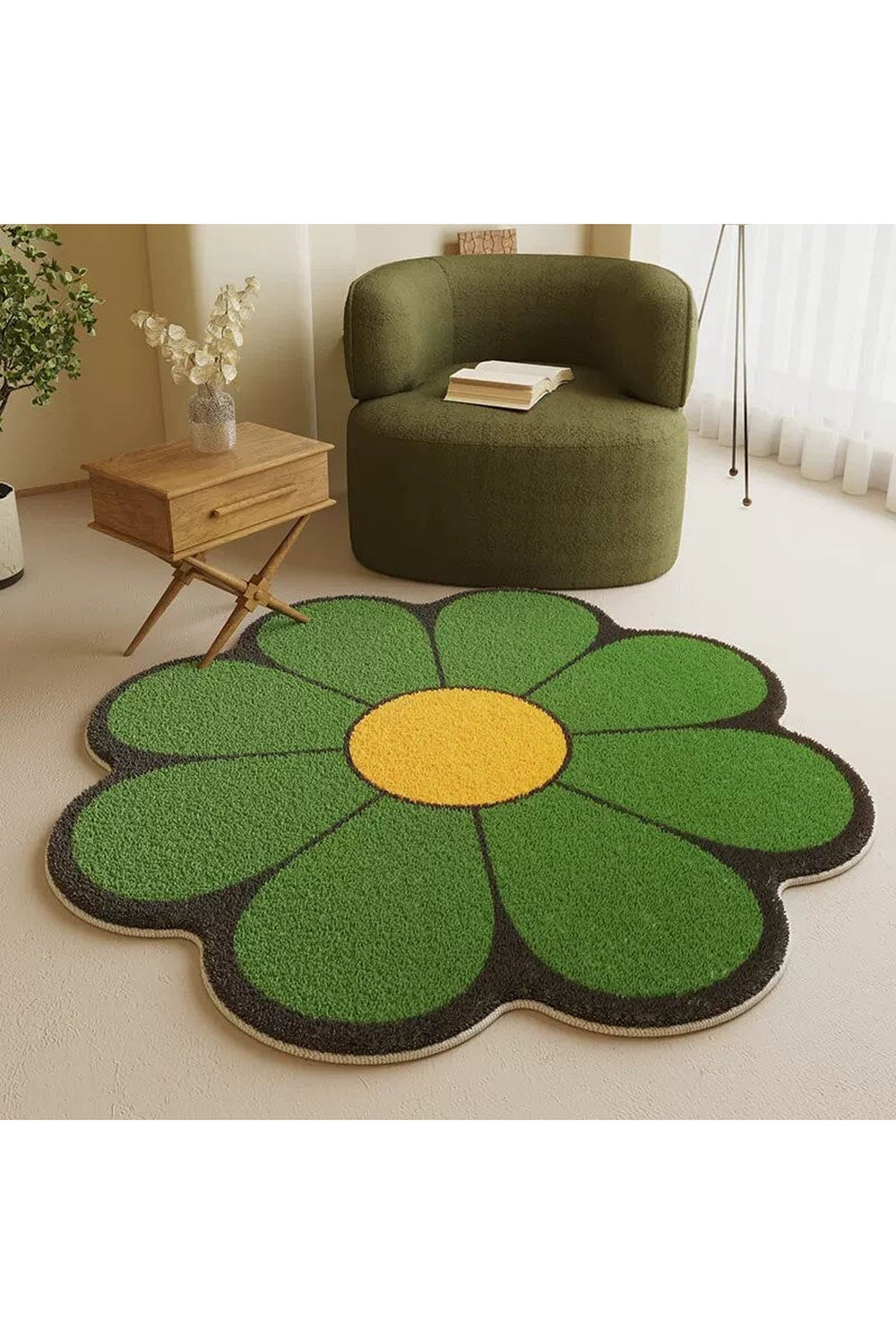 Bloemdecoratietapijt