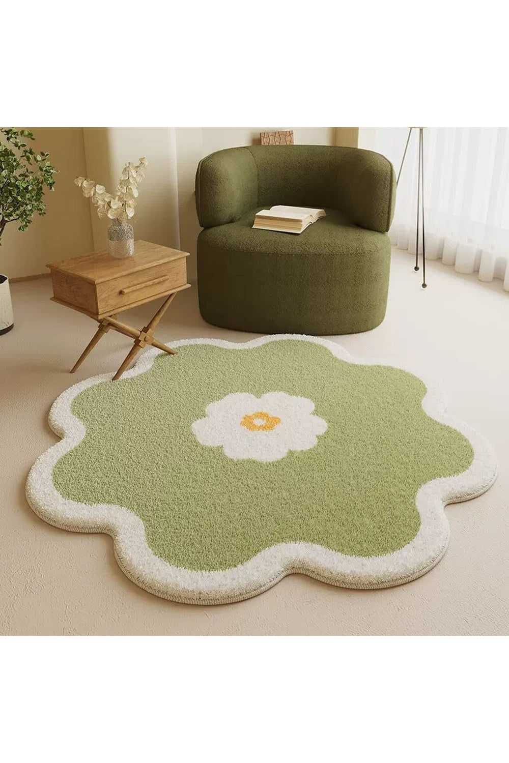 Bloemdecoratietapijt