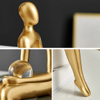 Moderne Figurines Abstracte Woondecoratie Sculptuur