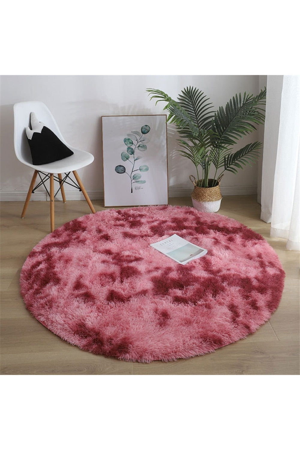 Fluffy Rond Tapijt