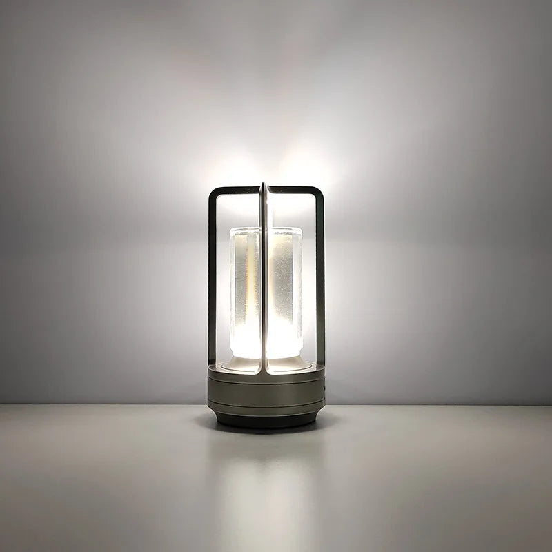 Oplaadbare draadloze LuxuryGlow tafel lamp - Elegante draadloze lamp voor elke stemming