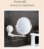All-Angle Elegance 3X Vergrotende Wandspiegel | Avosian