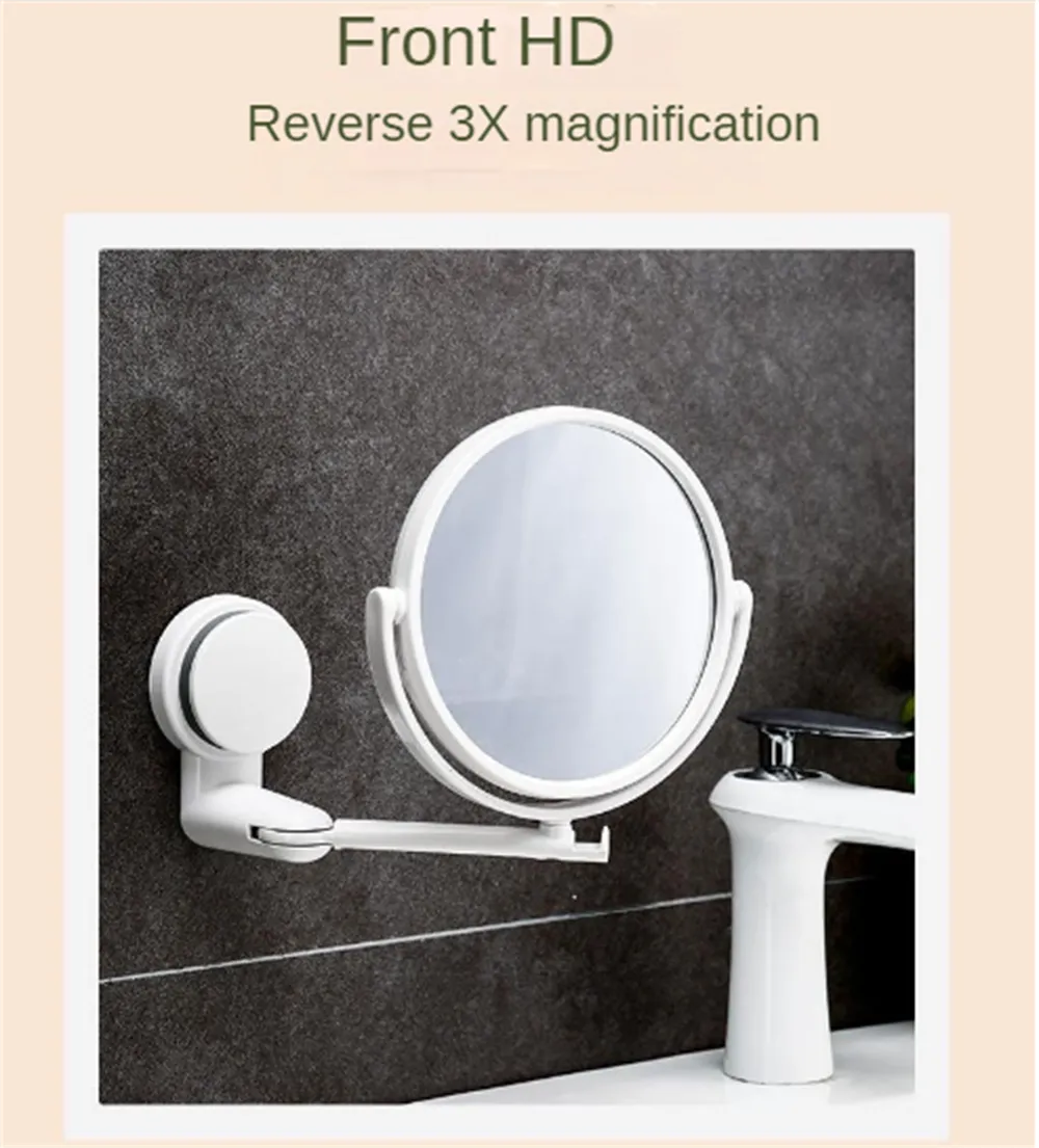 All-Angle Elegance 3X Vergrotende Wandspiegel | Avosian