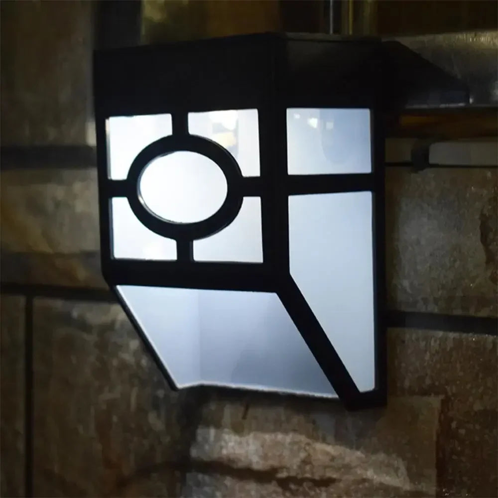 Zonnewandlamp met LED - Moderne buitenverlichting voor tuin & terras, wandlampen