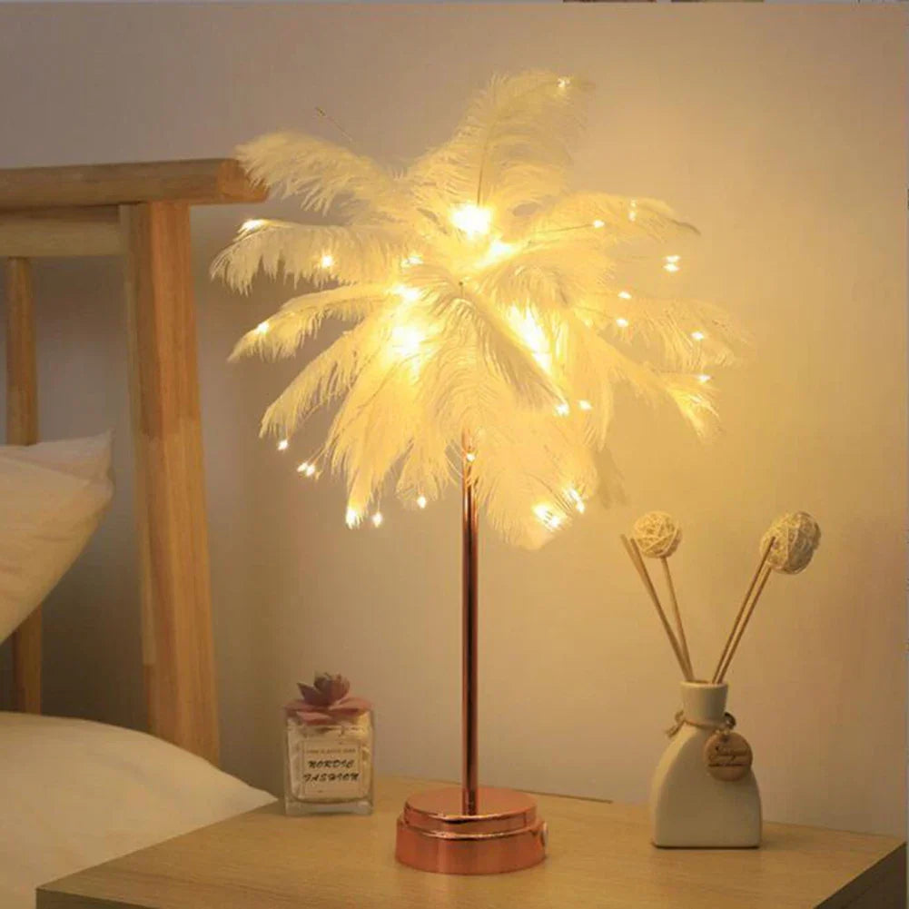 LED Lente Tafellamp Nachtlamp USB aangedreven Afstandsbediening Nachtkastlampen