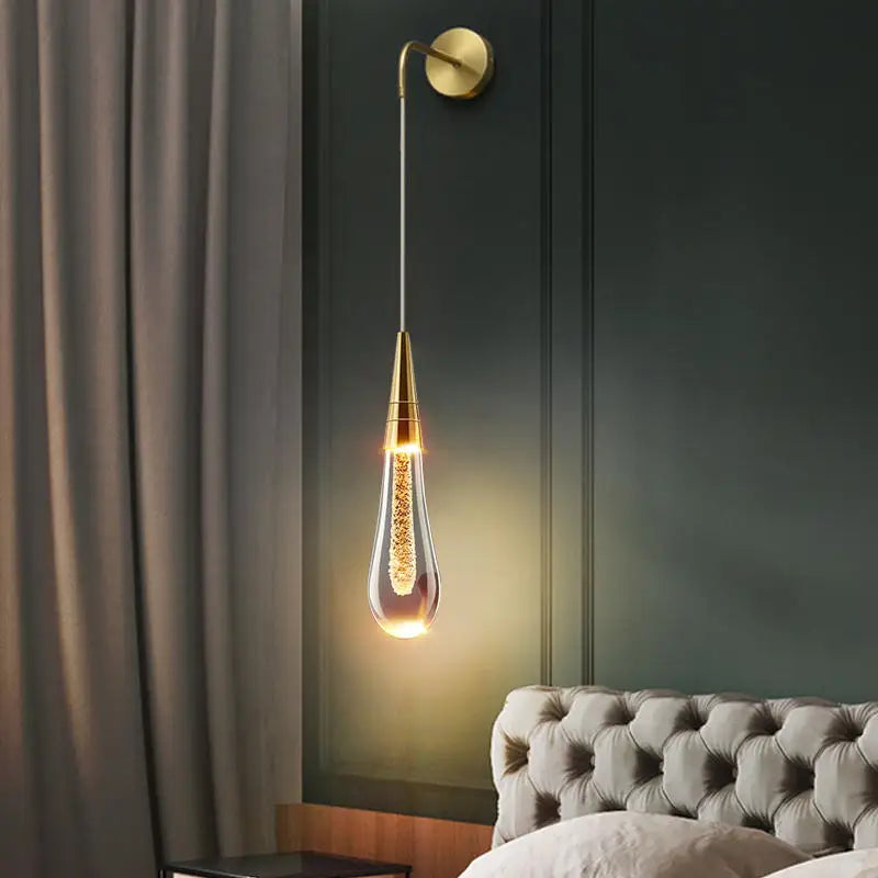 Kristall Druppels – Decoratieve Licht, Tijdloze Stijl