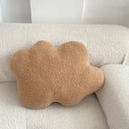 Nordic Bouclé Abstract Kussen – Minimalistische Pluche Kussen | Avosian