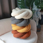Nordic Cotton Boucle Knoop Kussen | Avosian
