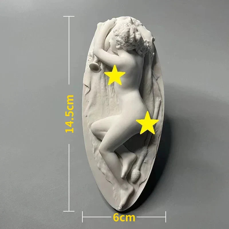 Nordic INS Stijl Karakter Gips Standbeeld DIY Geschilderde Schets Fotografie Props Tafel Decoraties Thuis Kunst Gips Decoratie