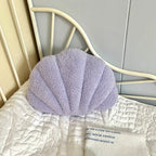 Pastel Shell Kussen – Fluffy Bouclé Pluche Kussen | Avosian