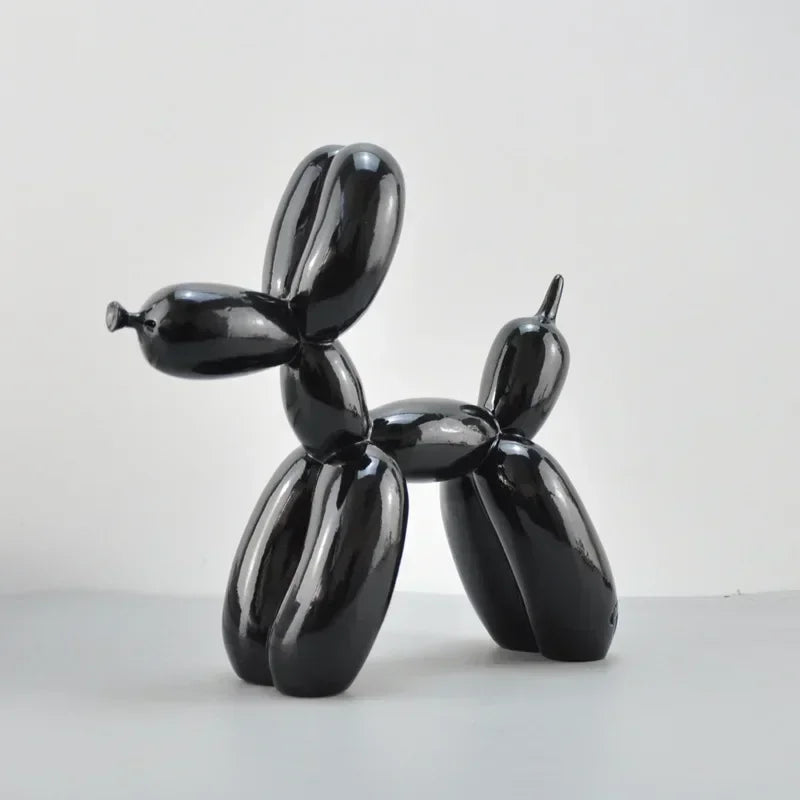 Nordic Balloon Dog Sculptuur Hars Dier Ornament Kunst Sculpturen en Figuren Ambacht Thuis Decoratie Kamer Bureau Accessoires