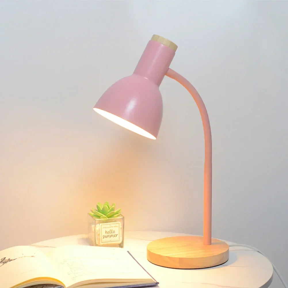 Herfst- en winterverlichting | Noord-Europese creatieve houtsnijwerk ijzeren LED-bureau lamp - Moxie