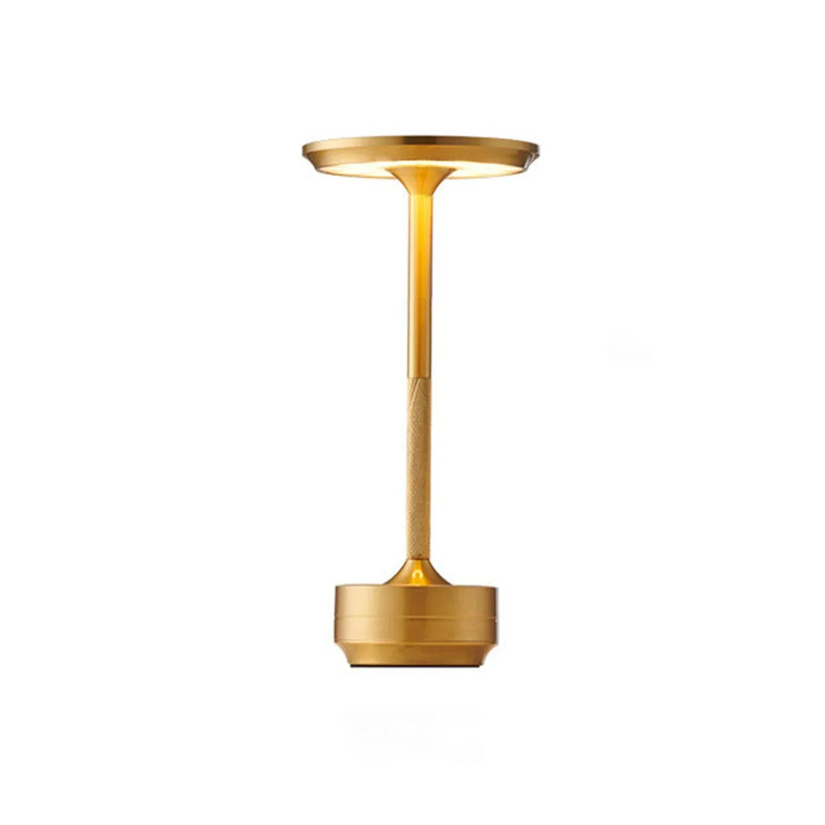 Draadloze oplaadbare moderne Aura-tafellamp met touchbediening | Draadloos LED-licht voor moderne bijzettafels en bureaus | Minimalistische tafellamp