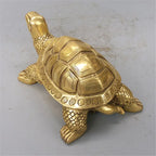 Messing Feng Shui Schildpad Standbeeld Geluk Dier Sculptuur voor Langdurigheid Thuis Kantoor Decoratie Beeldje Geschenk Studie Ornament