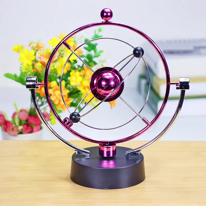 Newton Pendulum Bal, dat voortdurende beweging vertegenwoordigt
