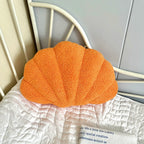 Pastel Shell Kussen – Fluffy Bouclé Pluche Kussen | Avosian