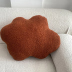 Nordic Bouclé Abstract Kussen – Minimalistische Pluche Kussen | Avosian