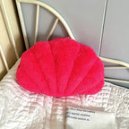 Pastel Shell Kussen – Fluffy Bouclé Pluche Kussen | Avosian