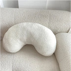 Nordic Bouclé Abstract Kussen – Minimalistische Pluche Kussen | Avosian