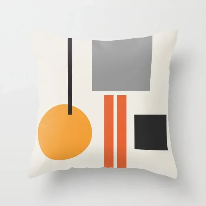 Moderne Abstract Geometrische Kleurrijke Kussenhoezen 45x45cm Kussenhoezen Voor Bank Decoratieve Kussens 60x60cm 50x50cm Trending Thuisdecoratie | Avosian