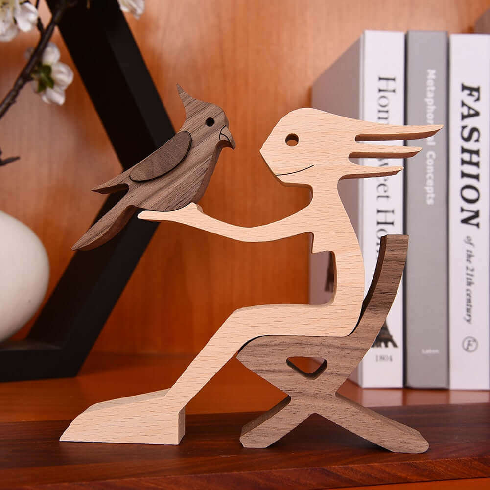 Deense Houten Dieren Ornamenten