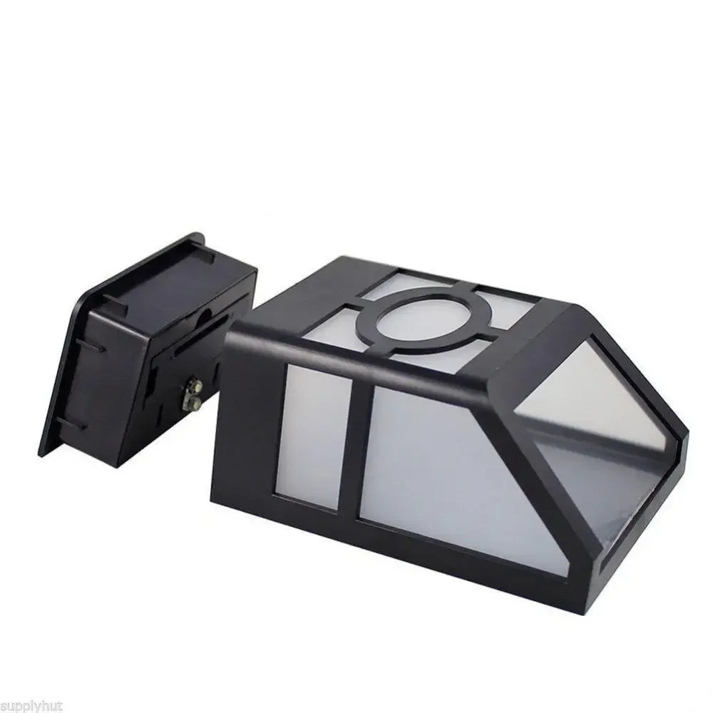 Zonnewandlamp met LED - Moderne buitenverlichting voor tuin & terras, wandlampen