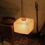 Japanse creatieve papieren vloerlamp met tripod