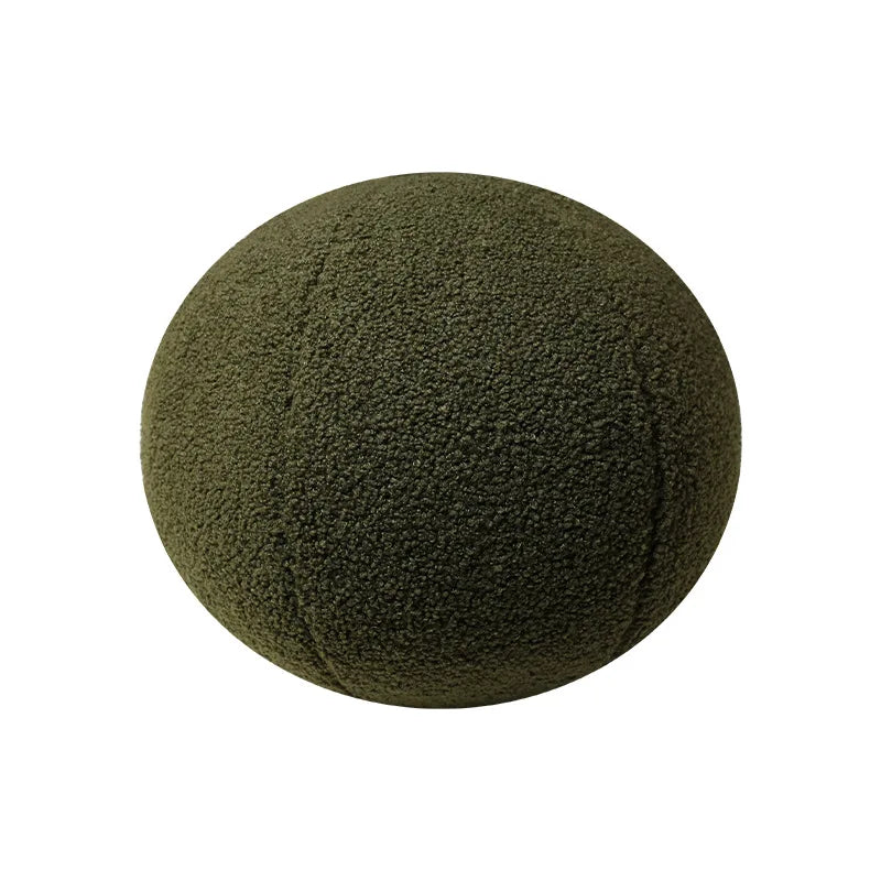 Nordic Bouclé Abstract Kussen – Minimalistische Pluche Kussen | Avosian