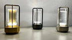 Draagbare draadloze LED-lantaarn met oplaadstation